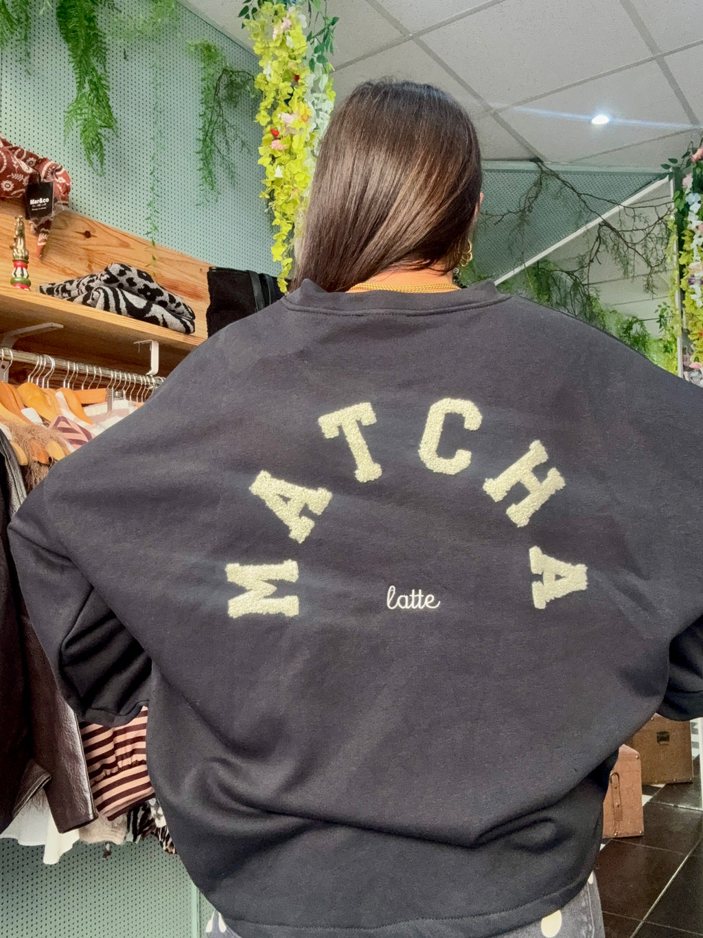 Sweat À Manches Longues Matcha