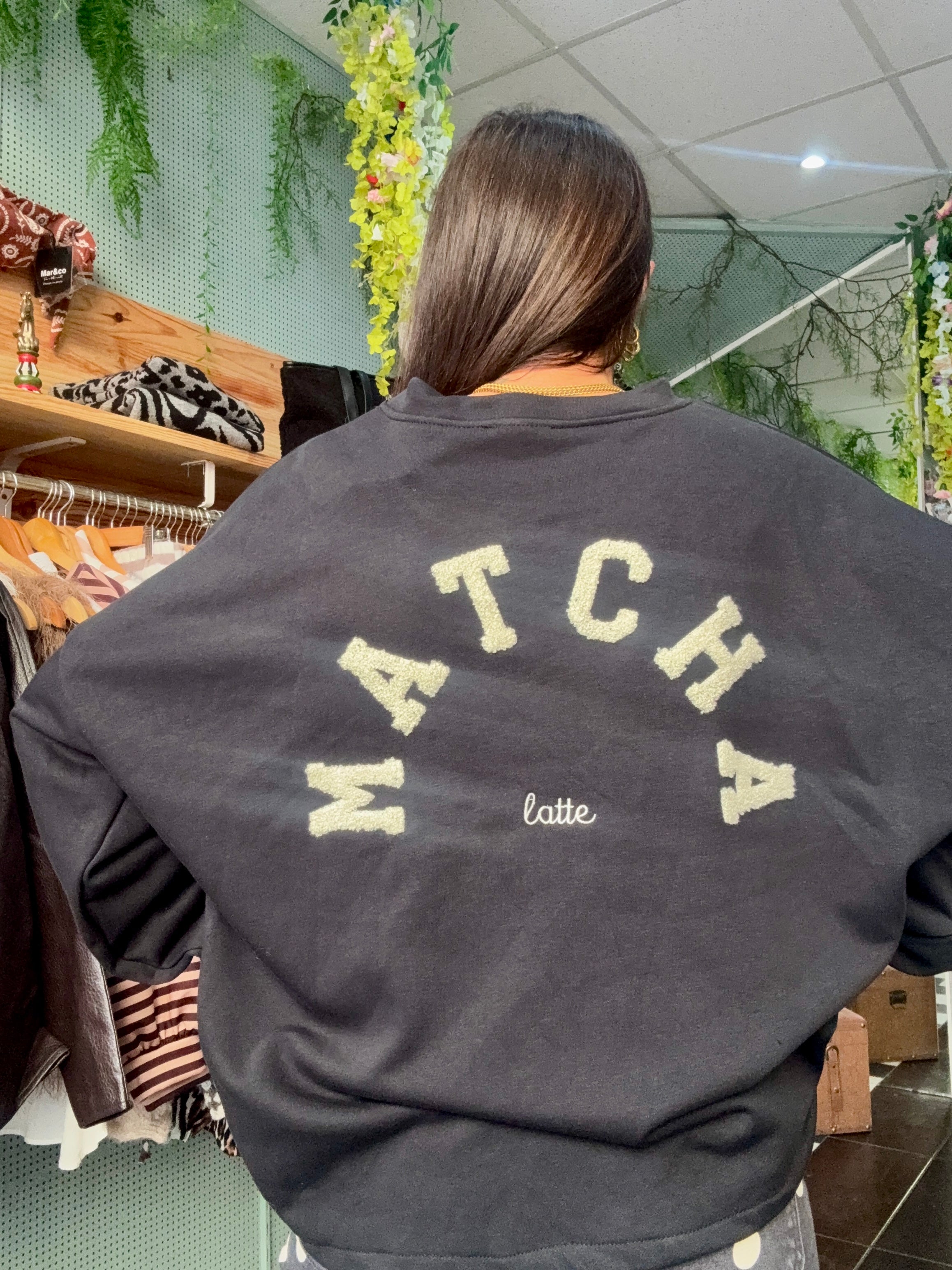 Sweat À Manches Longues Matcha