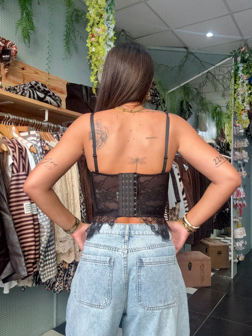 Bustier En Dentelle