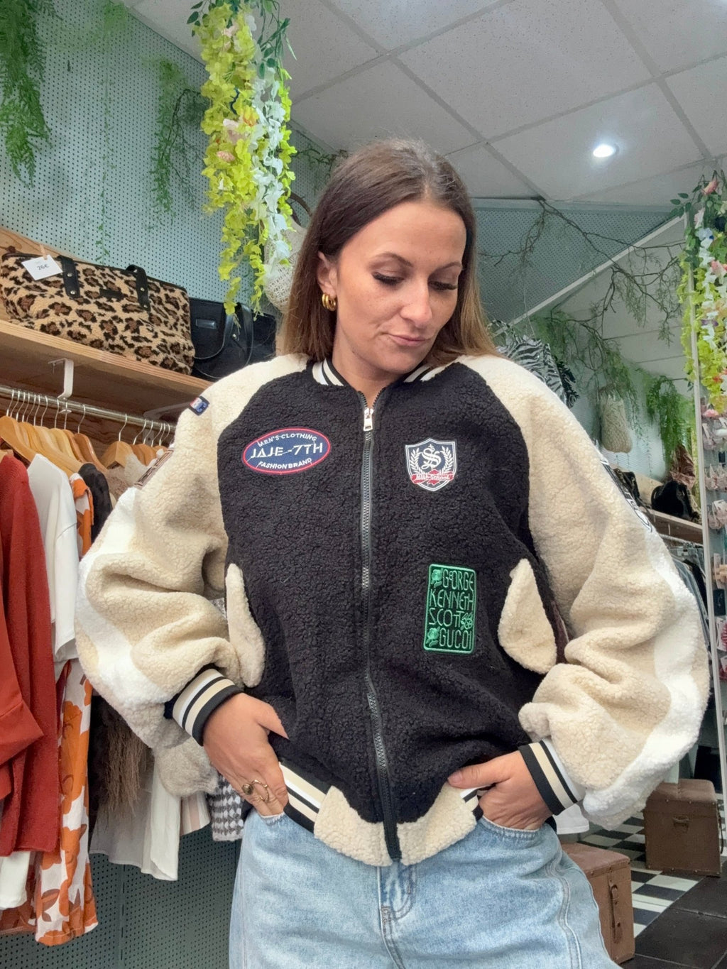 Veste Bombers Over Size - Aura Divine